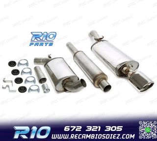 SILENCIOSO ESCAPE VOLKSWAGEN VW CORRADO 88-95