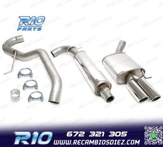 SILENCIOSO ESCAPE VOLKSWAGEN VW JETTA 03-10