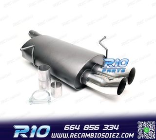 SILENCIOSO ESCAPE BMW SERIE 3 E46 1998-2001 x2 DTM