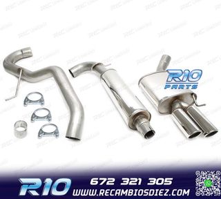 SILENCIOSO ESCAPE SKODA OCTAVIA 04-12