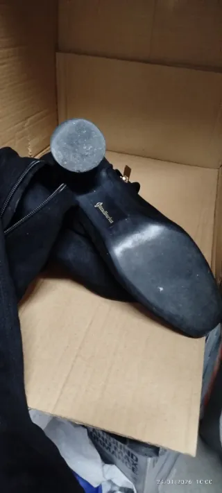 Botas altas ante marrón T.38 Stradivarius