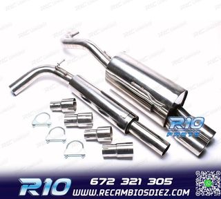 SILENCIOSO ESCAPE SEAT AROSA 97-06