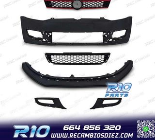 PARAGOLPES DELANTERO VOLKSWAGEN VW POLO 6R 09-14 LOOK GTI