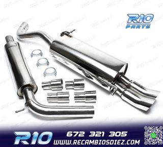 SILENCIOSO ESCAPE SKODA FABIA 99-07 DOBLE