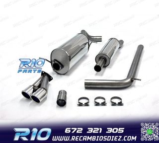 SILENCIOSO ESCAPE SKODA FABIA 10-18