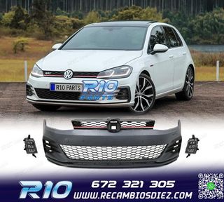 PARAGOLPES DELANTERO VOLKSWAGEN VW GOLF 7.5 17-20 LOOK GTI