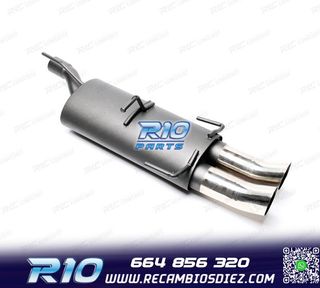 SILENCIOSO ESCAPE PARA OPEL ASTRA 1991-1998 x2 DTM