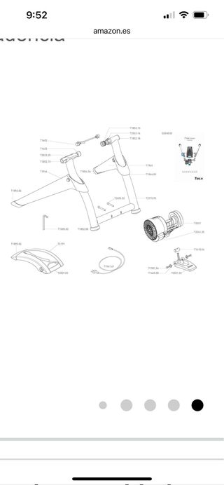 Rodillo Tacx Flow Smart 800W Garmin