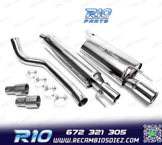 SILENCIOSO ESCAPE OPEL COIRSA B 93-00 REDONDO