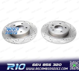 DISCOS DE FRENO PARA ROVER PERFORADOS RANURADOS