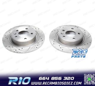 DISCOS DE FRENO PARA LANCIA PERFORADOS RANURADOS