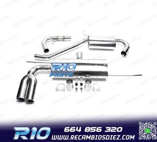 LÍNEA DE ESCAPE VOLKSWAGEN VW GOLF V GTI AUDI A3 8P