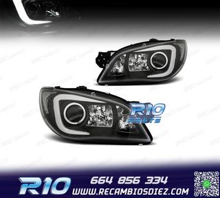 FAROS SUBARU IMPREZA 06-07 TUBE LIGHT FONDO NEGRO