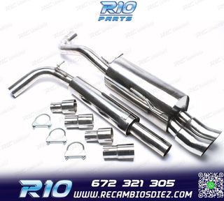 SILENCIOSO ESCAPE SEAT AROSA 97-06 DOBLE