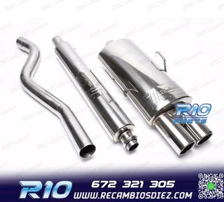 SILENCIOSO ESCAPE PEUGEOT 106 91-95