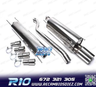 SILENCIOSO ESCAPE OPEL ASTRA G 97-04 DOBLE