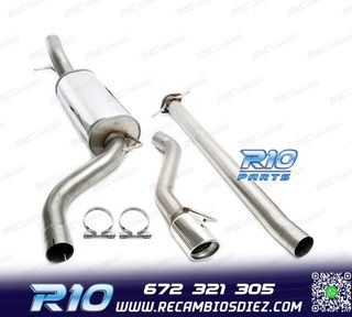 SILENCIOSO ESCAPE FORD FOCUS RS 02-04
