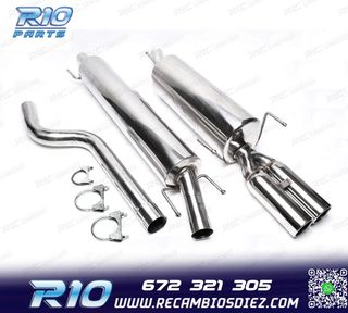 SILENCIOSO ESCAPE OPEL ASTRA G 97-04