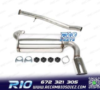 SILENCIOSO ESCAPE MAZDA MX5 90-98 SIMPLE