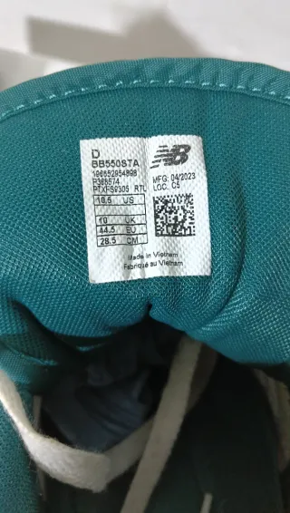 New Balance 550 Verde/Bianco