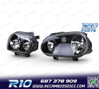 FAROS VOLKSWAGEN VW GOLF 4 NEGRO BLACK EDITION