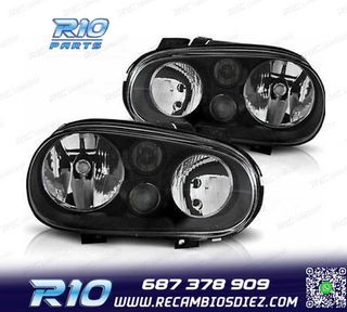 FAROS VOLKSWAGEN VW GOLF 4 NEGRO BLACK EDITION