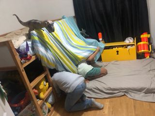 Cama individual reversible Ikea 90x200