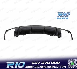 DIFUSOR MERCEDES CLA W117 13-18 LOOK AMG CLA45 NEGRO BRILLO