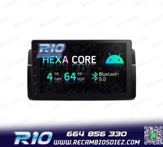 RADIO GPS ANDROID 13 BMW E46 SERIE 3