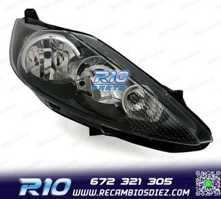 FAROS PARA FORD FIESTA 08-12 FONDO NEGRO