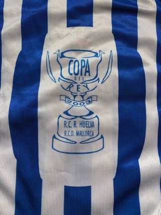 Camiseta Recreativo Huelva Copa del Rey.