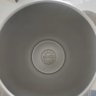 Taza térmica café metal y plástico