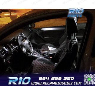 KIT 10 BOMBILLAS LED INTERIOR ACCESORIOS DE ASIENTO PARA SEA
