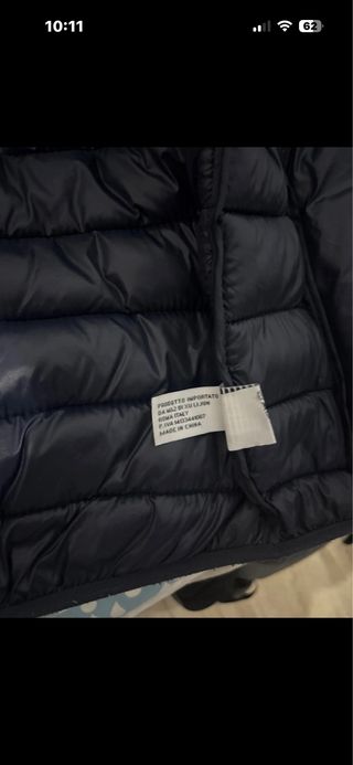 Chaqueta Moncler Negra Original