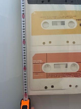 Cuadro Cintas Cassette Vintage