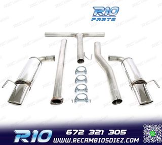 SILENCIOSO ESCAPE OPEL INSIGNIA 08-13 SIMPLE