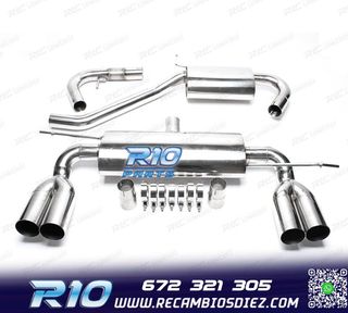 SILENCIOSO ESCAPE VOLKSWAGEN GOLF MK5 03-08