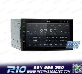 RADIO GPS ANDROID 8.1 7" OCTA-CORE 2DIN MULTIMEDIA PANTALLA