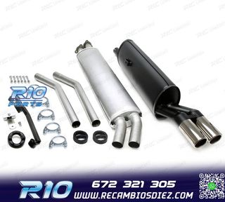 SILENCIOSO ESCAPE BMW E28 81-87