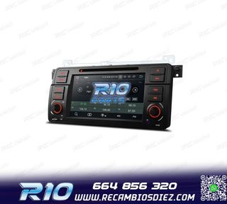 RADIO GPS ANDROID 13 BMW SERIE 3 E46 PANTALLA TÁCTIL 7"