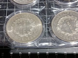 MONEDAS PLATA 900  50 FRANCOS FRANCESES