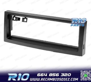 MARCO NEGRO RADIO 1-DIN PARA PEUGEOT CITROEN