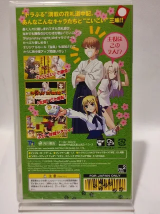 Fate Stay Night Realta Nua PS2