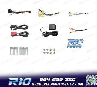 RADIO GPS ANDROID 12 HD TACTIL BLUETOOTH USB SD