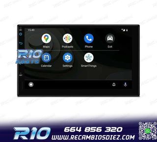 RADIO GPS ANDROID 12 HD TACTIL BLUETOOTH USB SD