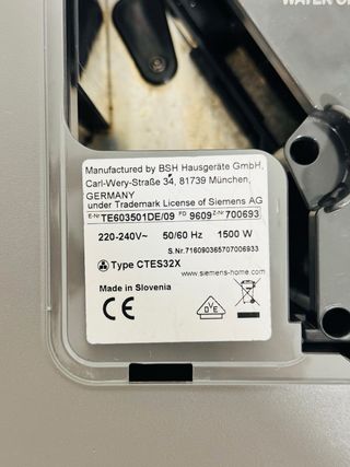 Cafetera Siemens EQ.6 Serie 300 Automática