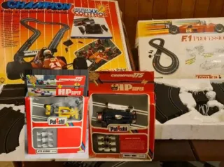 Polistil Policar Pista Elettrica Slot Car + 2 shp