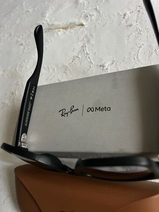 Gafas Ray-Ban Meta Polarizadas Negro mate