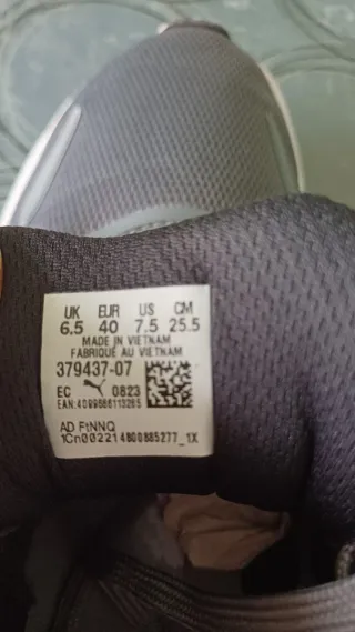 Scarpe Puma Unisex Grigie Taglia 40