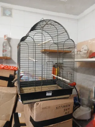 Jaula para periquitos o cotorras